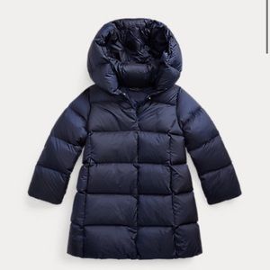 Ralph Lauren quilted hooded down coat